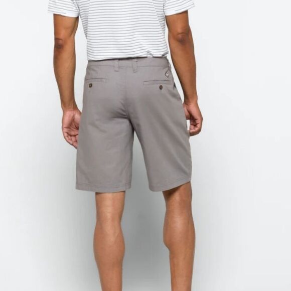 FLAG & ANTHEM Tabor Linen Short Grey 32 NWT 10 Inch - Picture 2 of 7